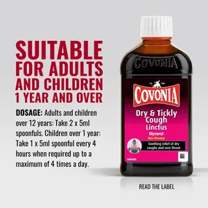 Covonia Dry & Tickly Cough Linctus 150ml