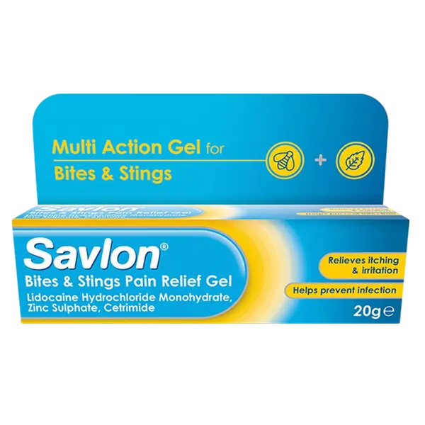 Savlon Bites & Stings Pain Relief Gel 20g