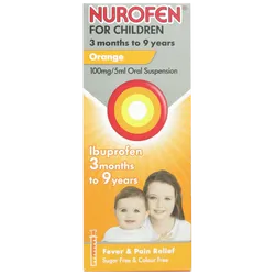 Nurofen For Children 3 Months To 9 Years Orange 100ml