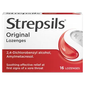Strepsils Lozenges Original Pack of 16