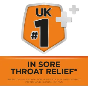 Strepsils Lozenges Orange & Vitamin C Pack of 36
