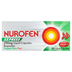 Nurofen Express Liquid Capsules Pack of 30