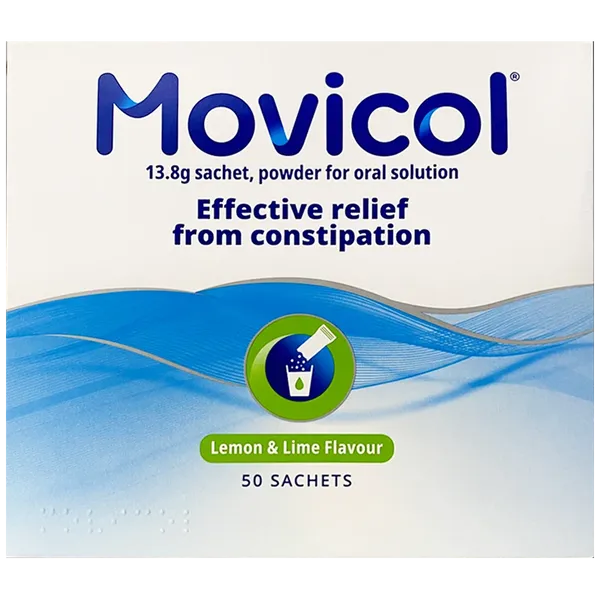 Movicol Lemon & Lime Powder Sachets Pack of 50