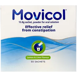 Movicol Lemon & Lime Powder Sachets Pack of 50