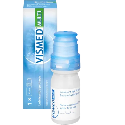 Vismed Multi Lubricant Eye Drops 0.18% 10ml