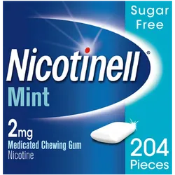 Nicotinell 2mg Chewing Gum Mint Pack of 204