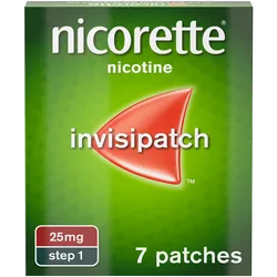 Nicorette® Step 1 InvisiPatch 25mg, 7 Nicotine Patches (Stop Smoking Aid)