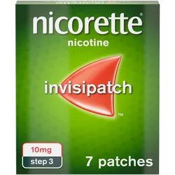 Nicorette® Step 3 InvisiPatch 10mg, 7 Nicotine Patches (Stop Smoking Aid)