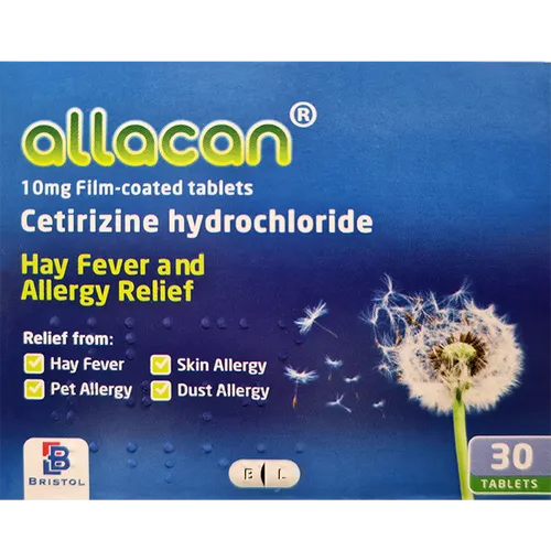 Cetirizine Hydrochloride Tablets Pack of 30