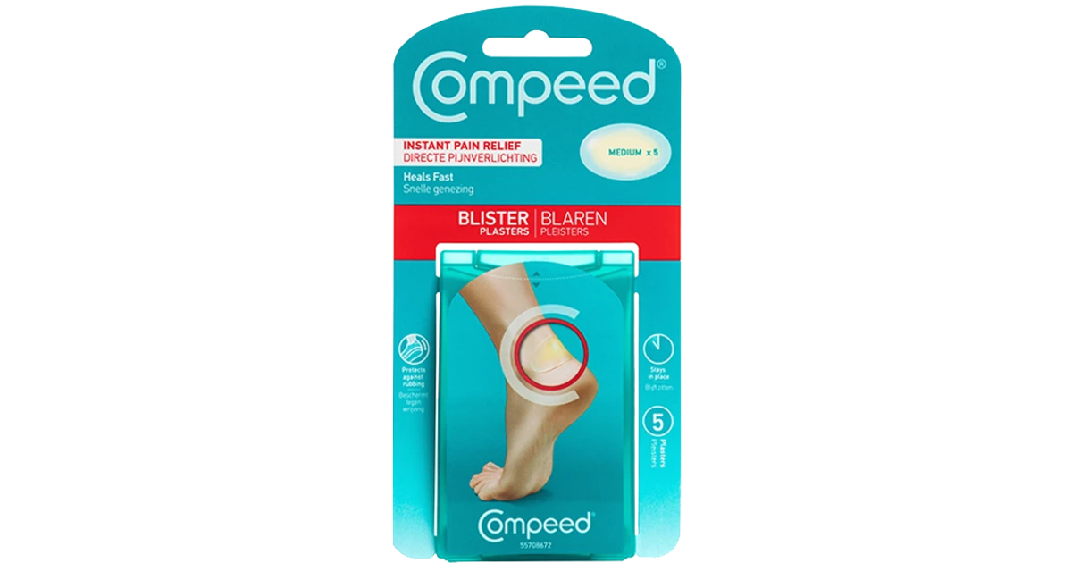 Compeed Blister Plasters Medium Pack of 5