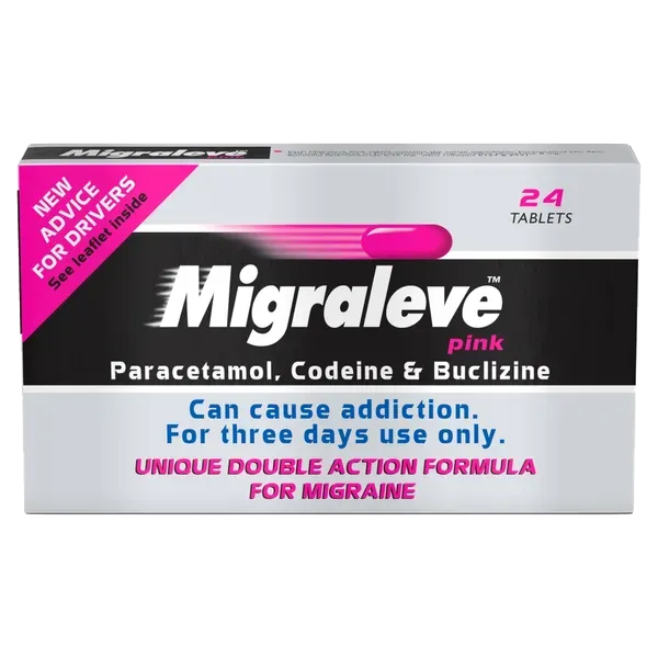 Migraleve Pink Tablets Pack of 24