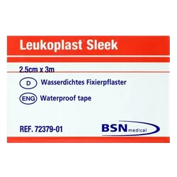 Leukoplast Sleek Waterproof Tape  2.5cm x 3m