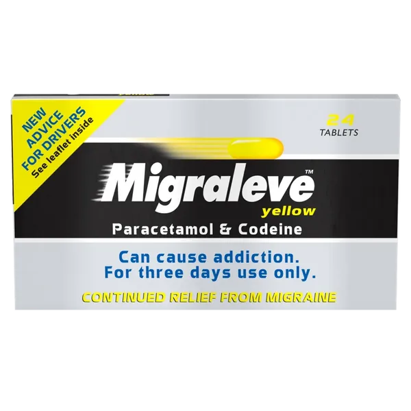 Migraleve Tablets Yellow Pack Pack of 24