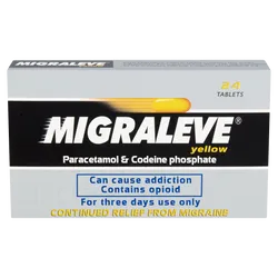 Migraleve Tablets Yellow Pack Pack of 24
