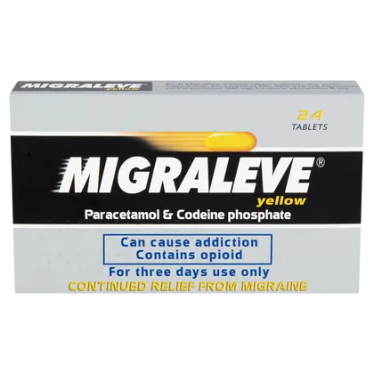 Migraleve Tablets Yellow Pack Pack of 24