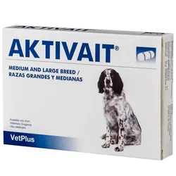 Aktivait Medium/Large Dog Tablets Pack of 60