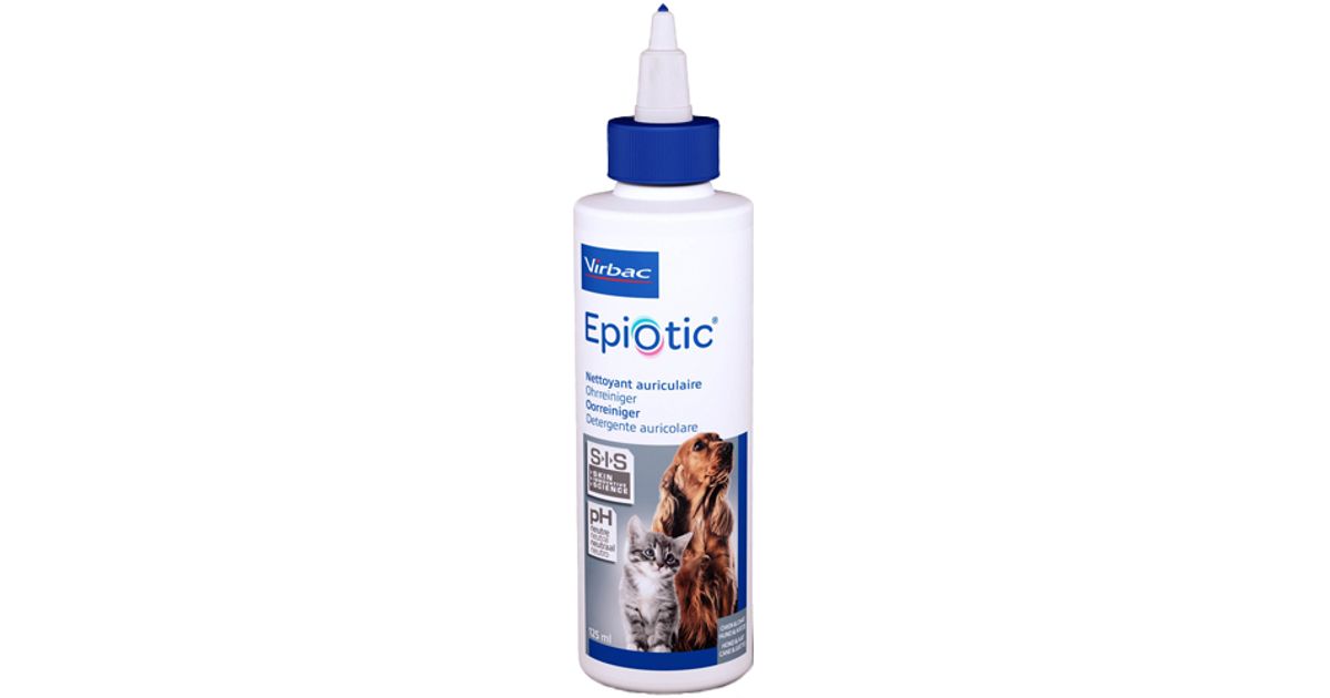 Virbac EpiOtic Ear Cleaner For Cats And Dogs 60ml