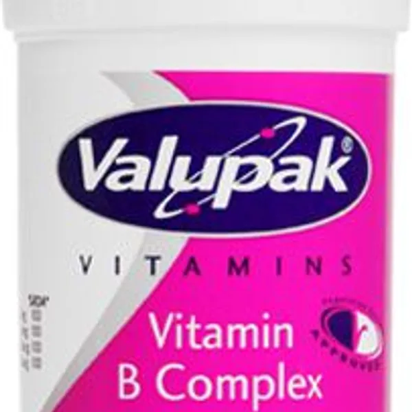 Valupak Vitamin B Complex Tablets Pack of 60