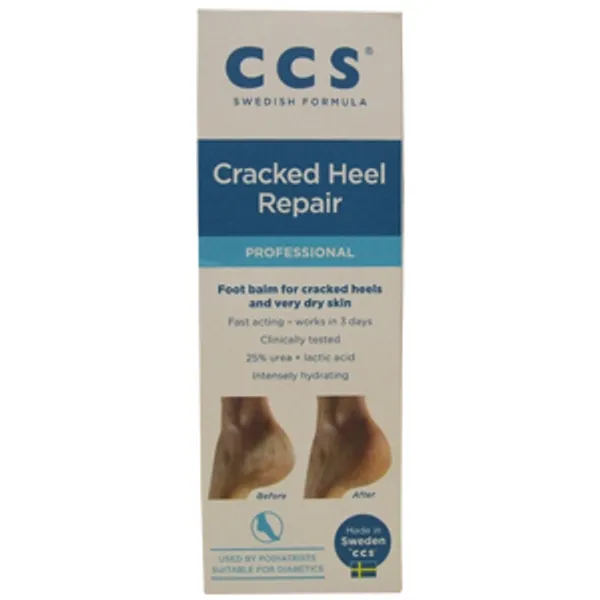 Ccs Cracked Heel Repair Ccs Foot Cream 25 Urea Ccs Foot Cream 25 Urea