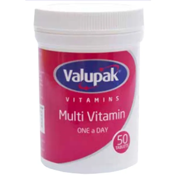 Valupak Multivitamin Oneaday Tablets Pack of 50