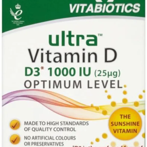 Vitabiotics Ultra D3 Tablets Pack Of 96