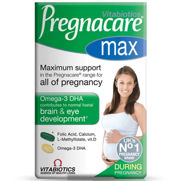 Pregnacare Max Tablets Plus Omega 3 Capsules Pack Of 84