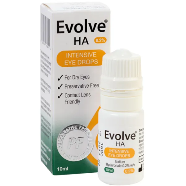 Evolve HA 0.2 Intensive Eye Drops 10ml